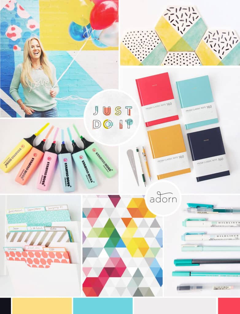Moodboard para redes sociales